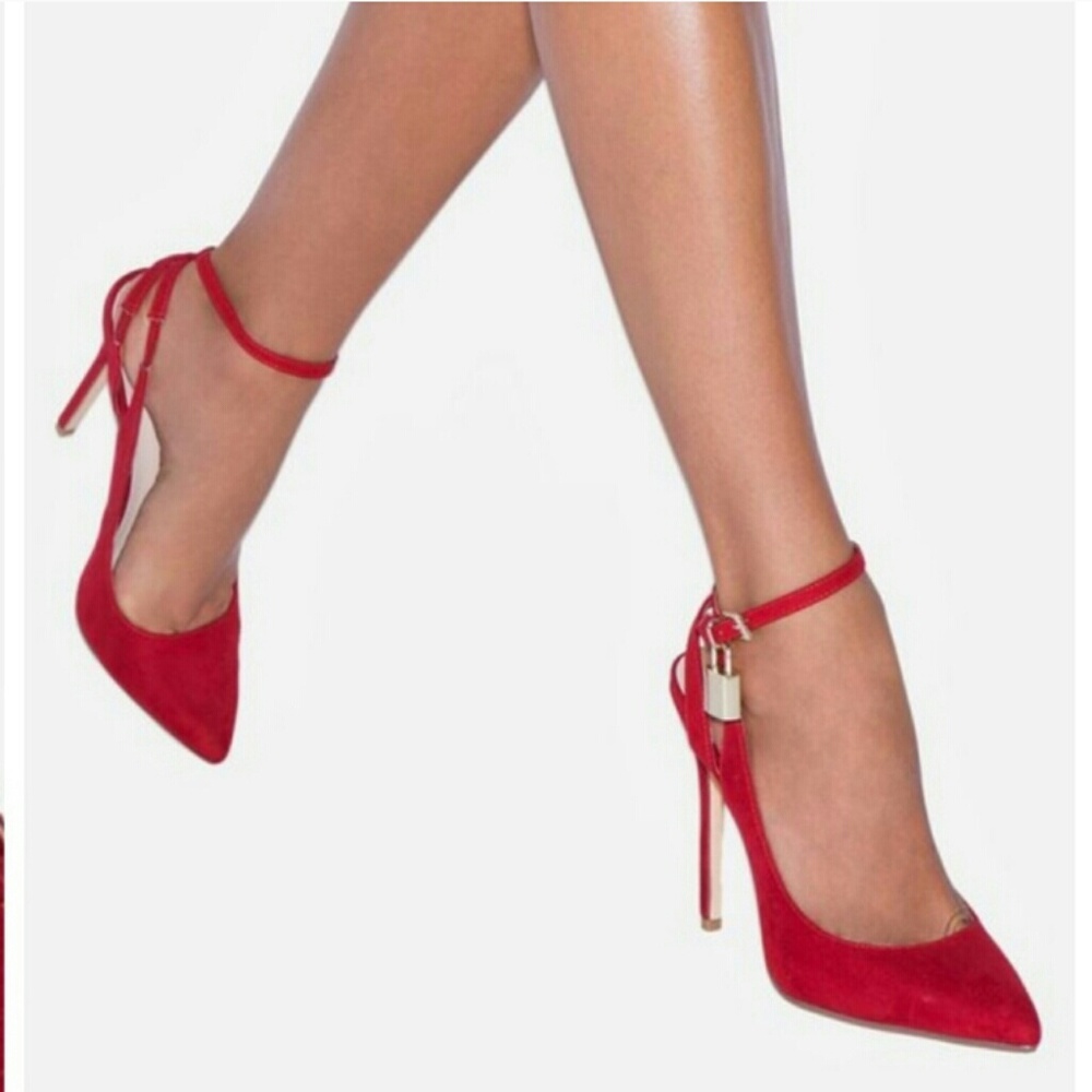 Sexy Red Slingback Heels